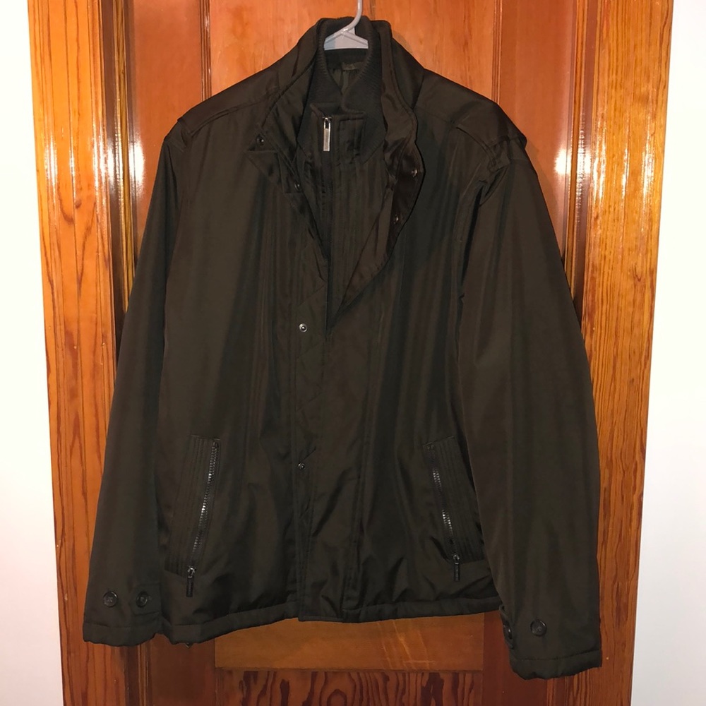 London Fog Winter Jacket Olive Green